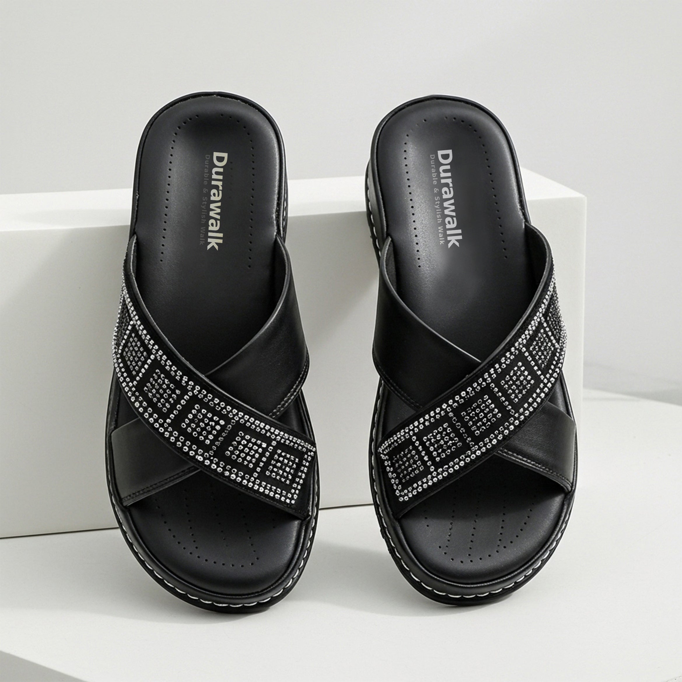 LS-Black Cross Straps