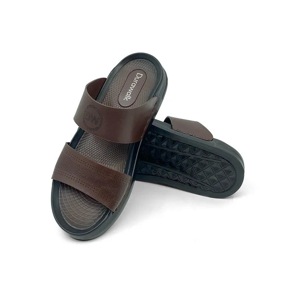 Mustard Double Strap Slipper