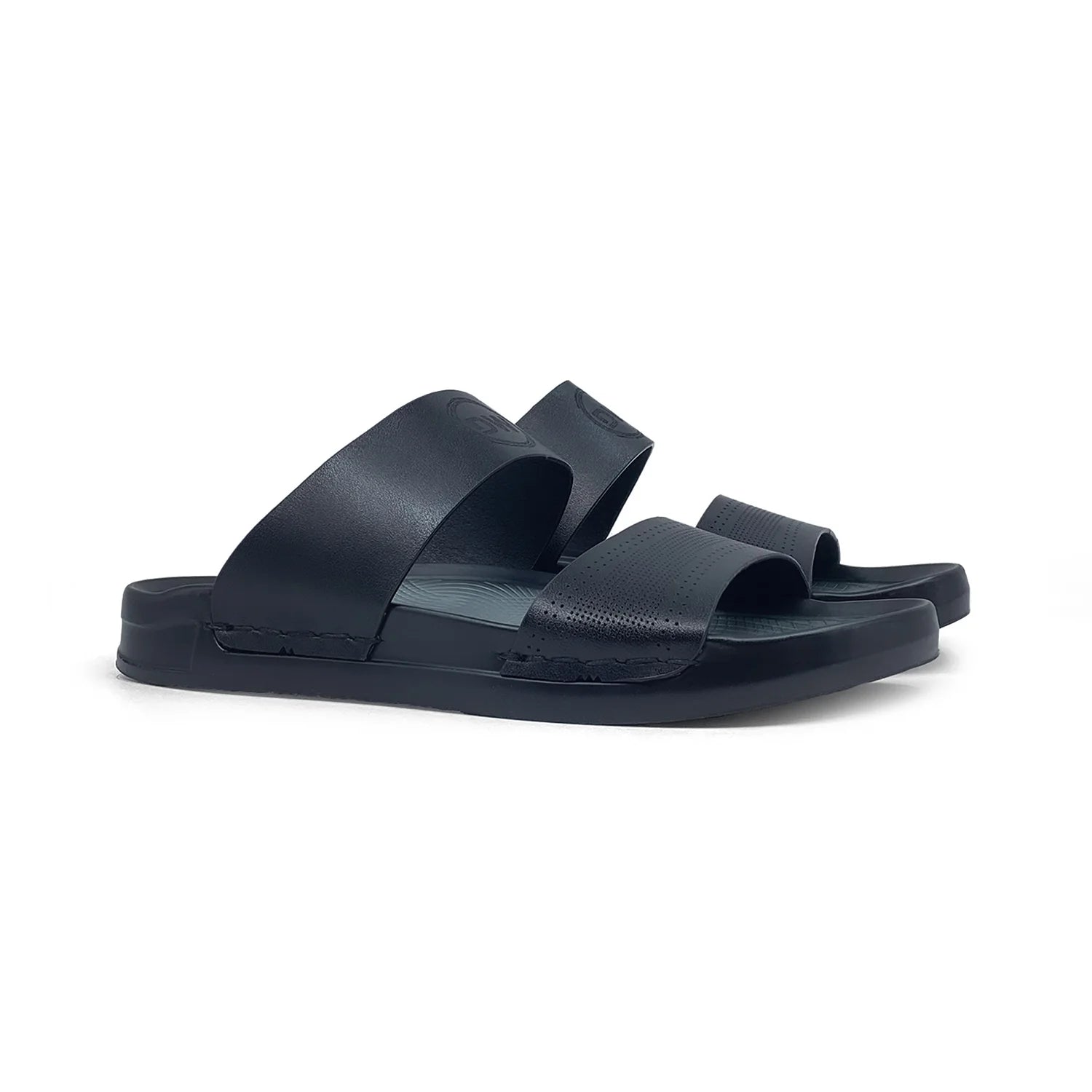 Mustard Double Strap Slipper