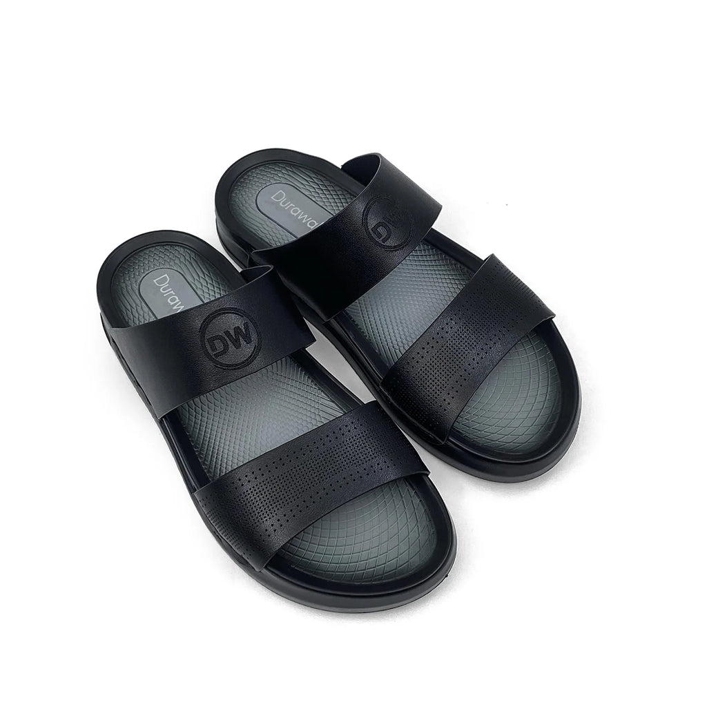 Mustard Double Strap Slipper