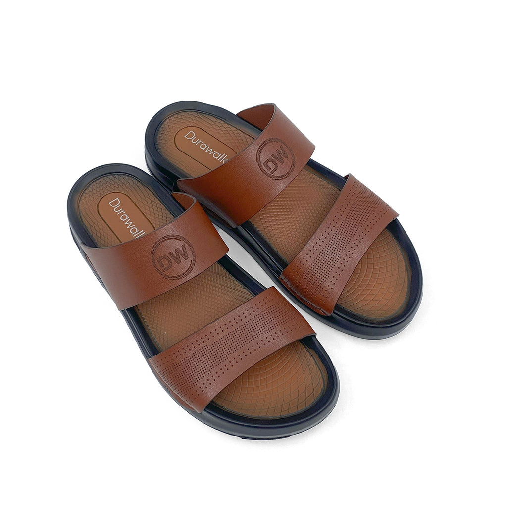 Mustard Double Strap Slipper