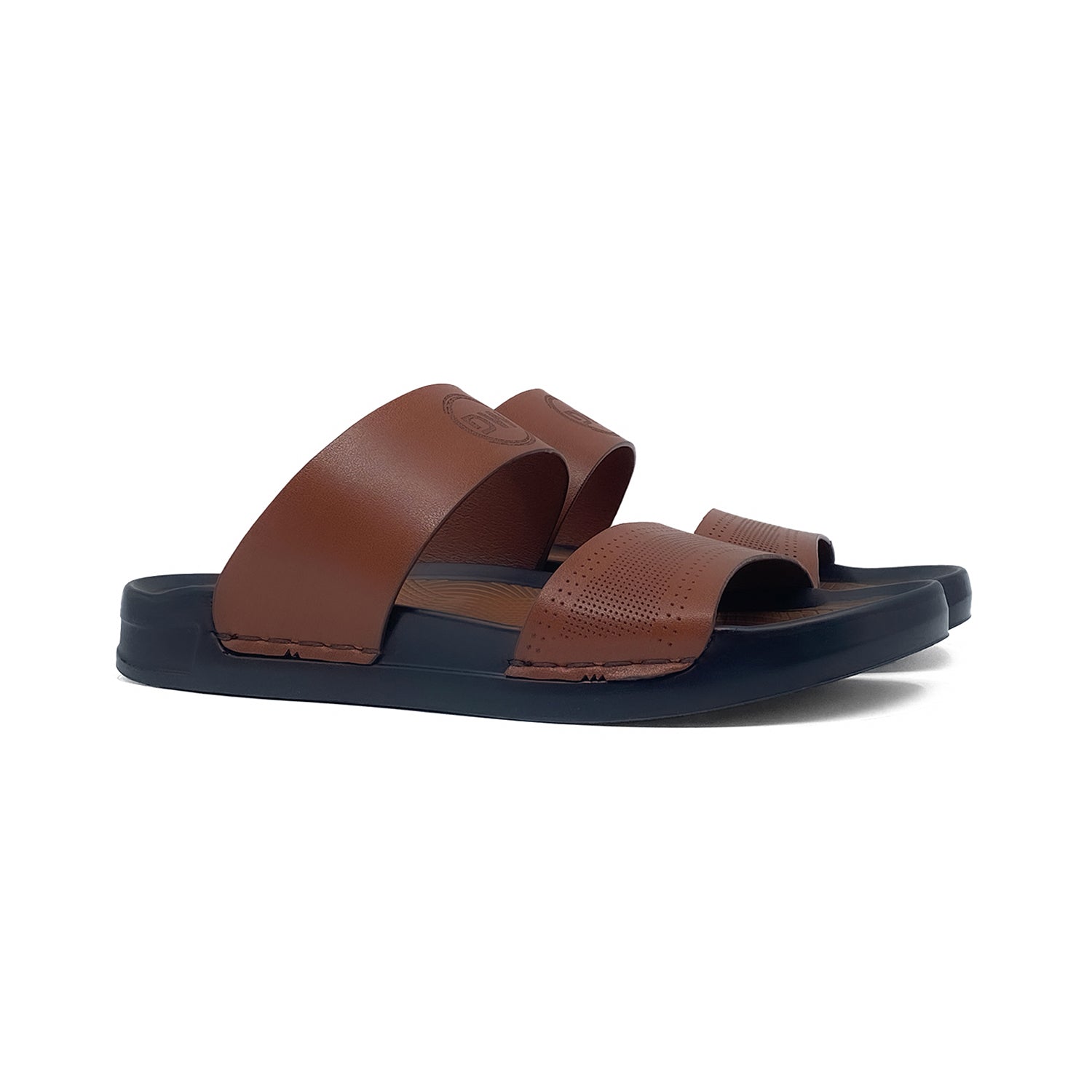 Mustard Double Strap Slipper