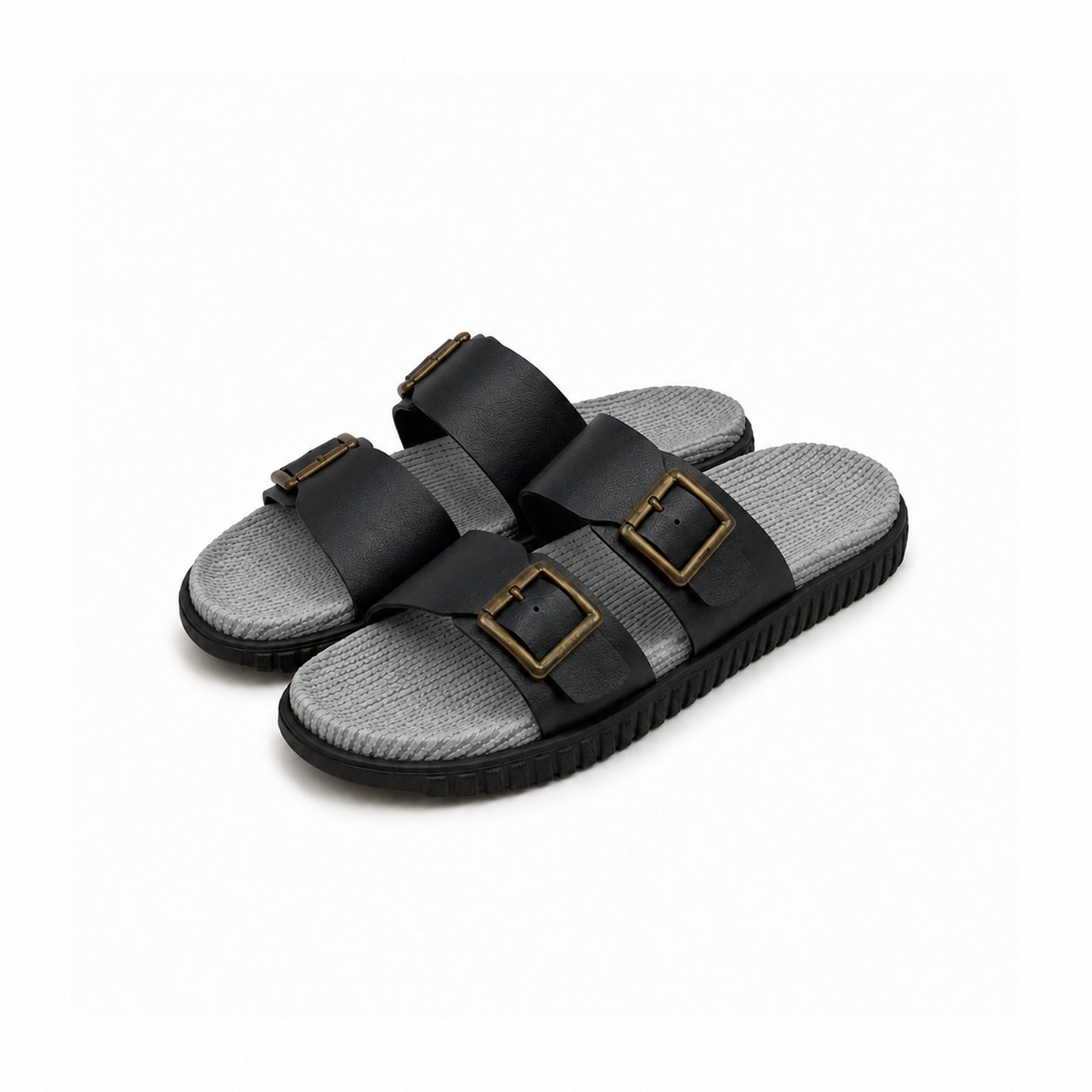 Black Strap Slipper