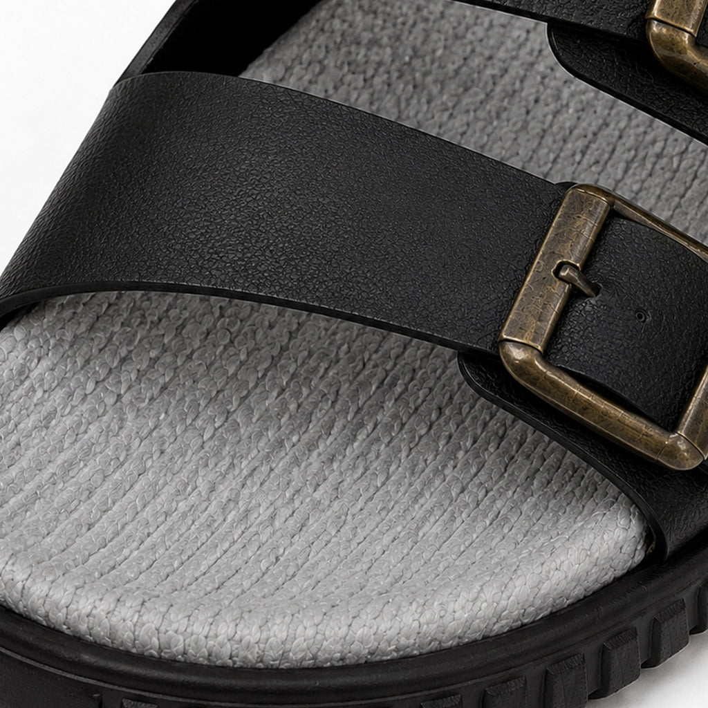 Black Strap Slipper
